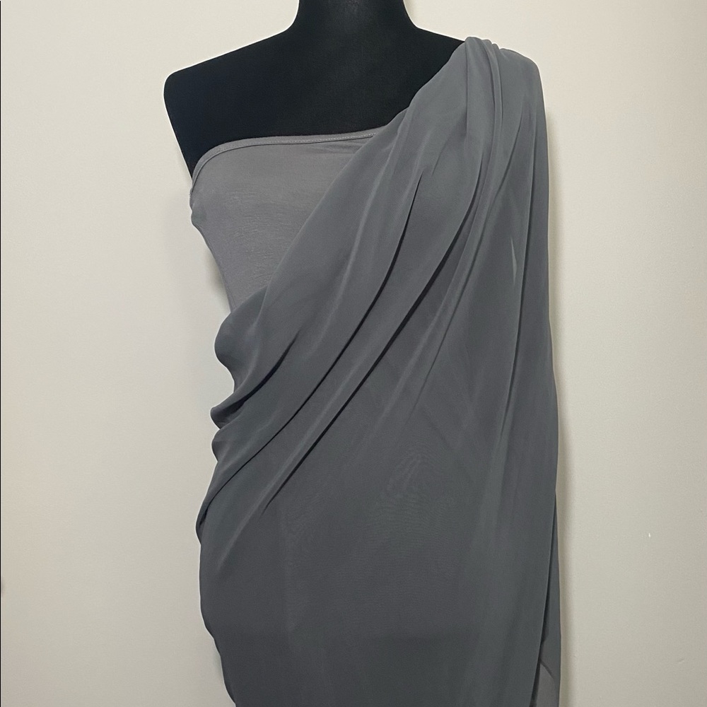 One shoulder dress